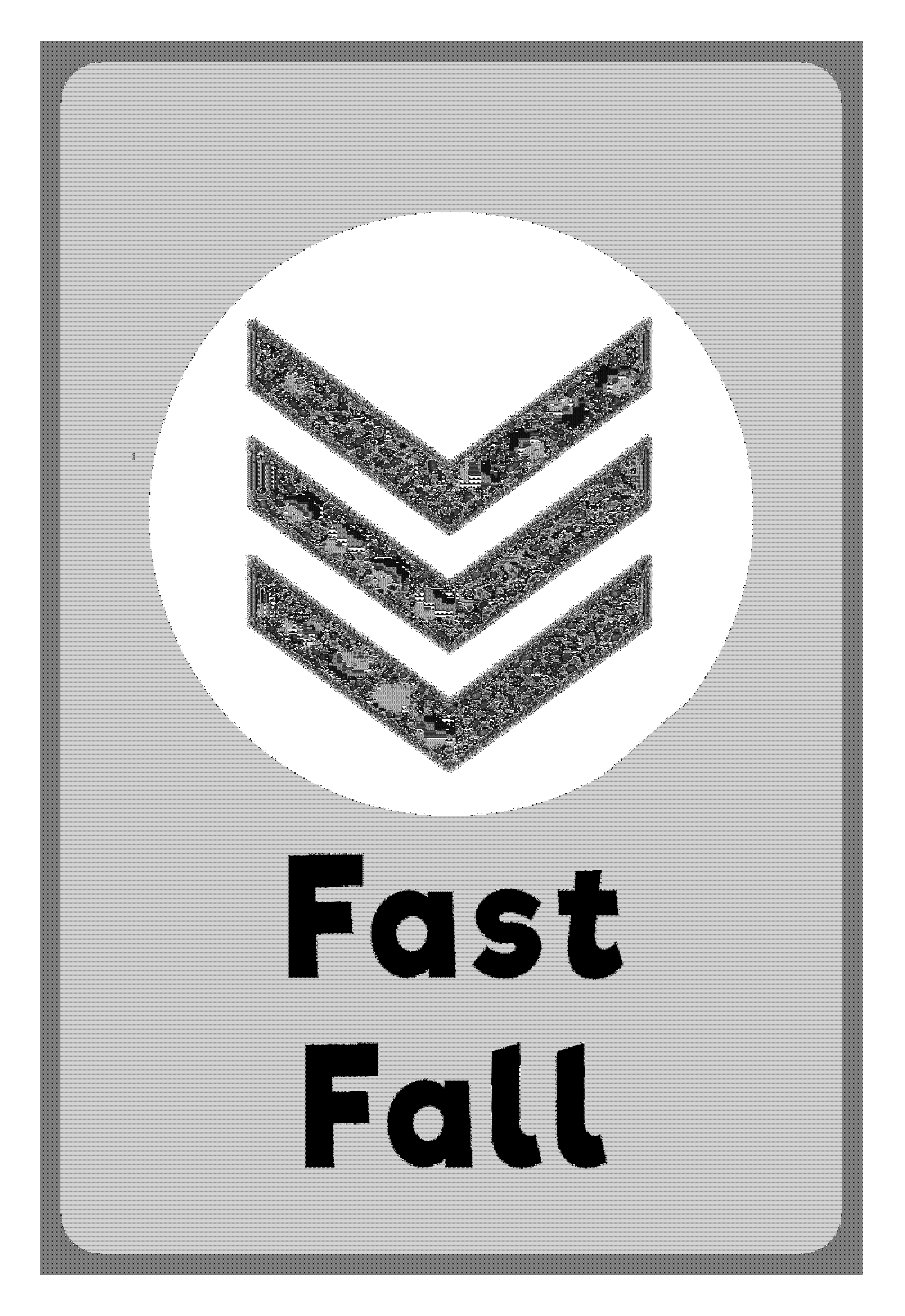 Let Go to Fast Fall card artwork in Scarlet Skips