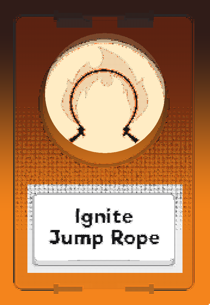 Ignite Jumprope card artwork in Scarlet Skips
