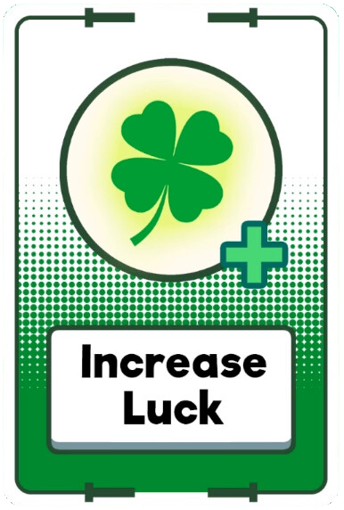 Increase Luck card artwork in Scarlet Skips