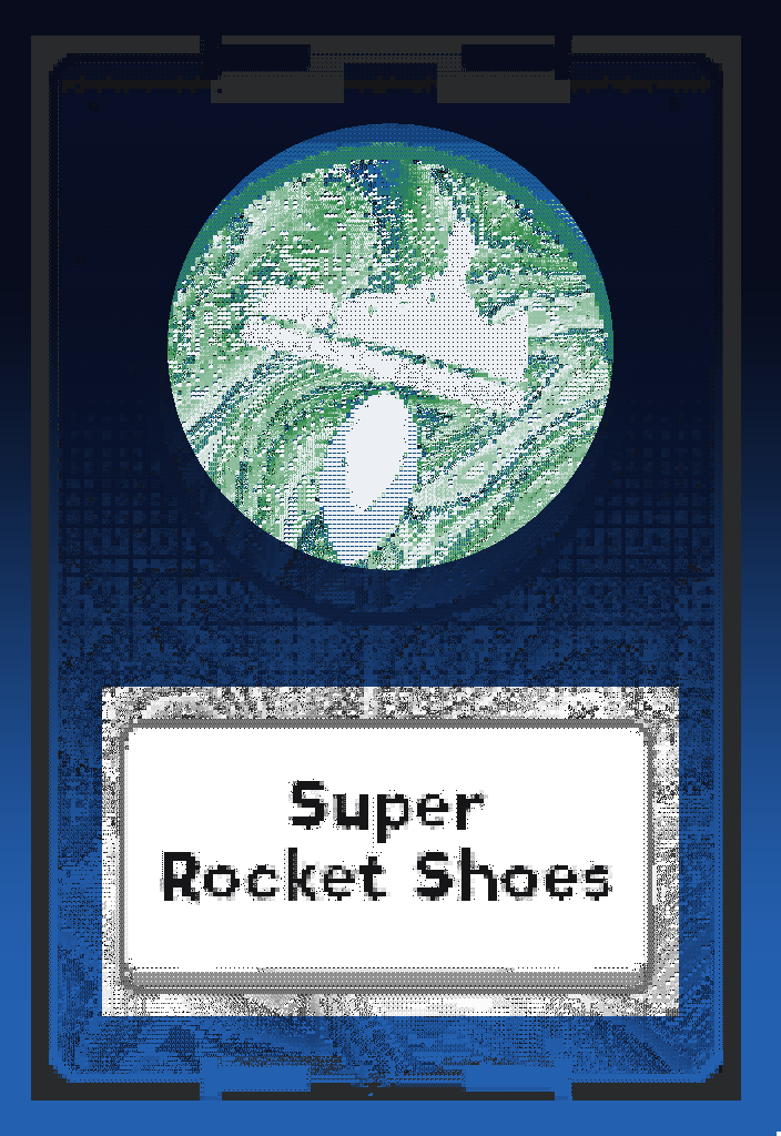 They're Rocket And Super card artwork in Scarlet Skips
